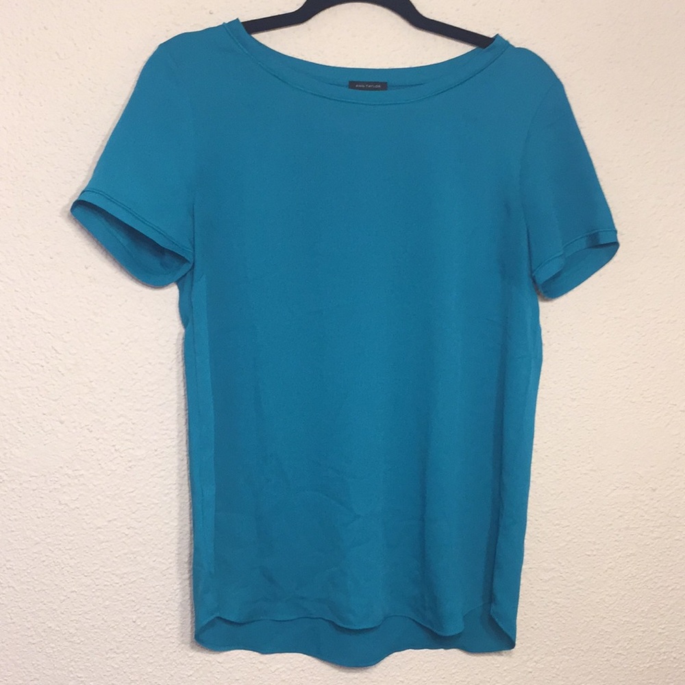 Ann Taylor Teal Blouse